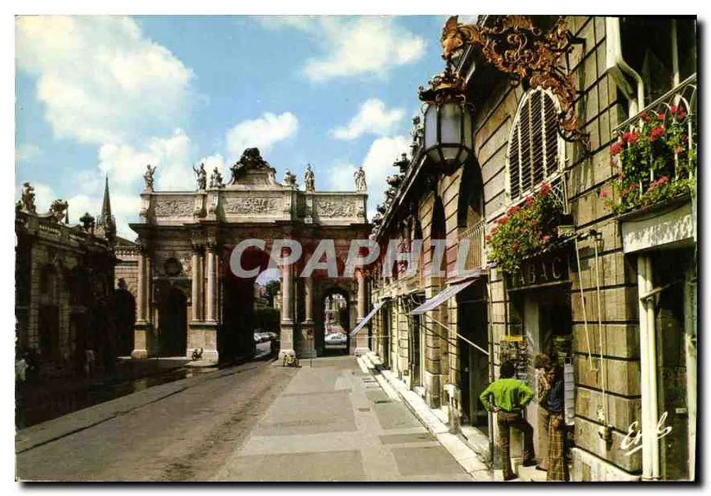 Nancy - Rue Héré und Triumphbogen — Verlag Estel & Cie, n° 160 W - Vorderseite