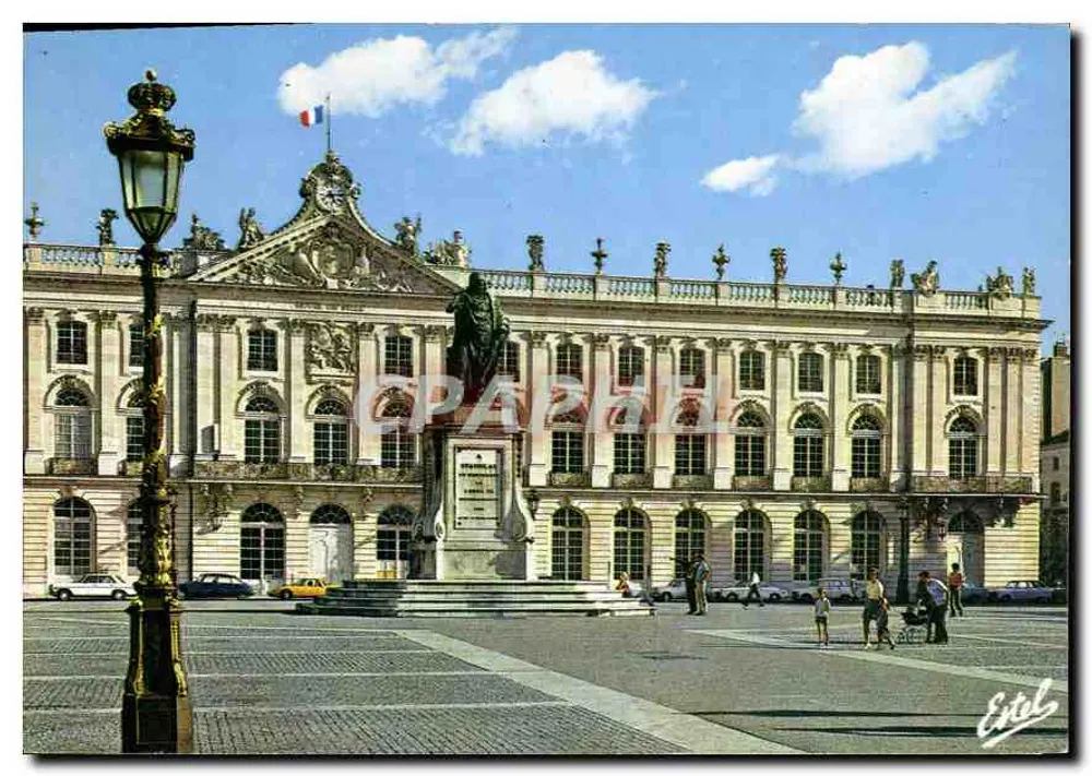 Nancy — Rathaus mit einem von den Wappen Stanislas und fünfzehn Balcons von Jean Lamour (1705-1763) geschmücktem Giebel — Verlag Estel, Nr. 541 - Vorderseite