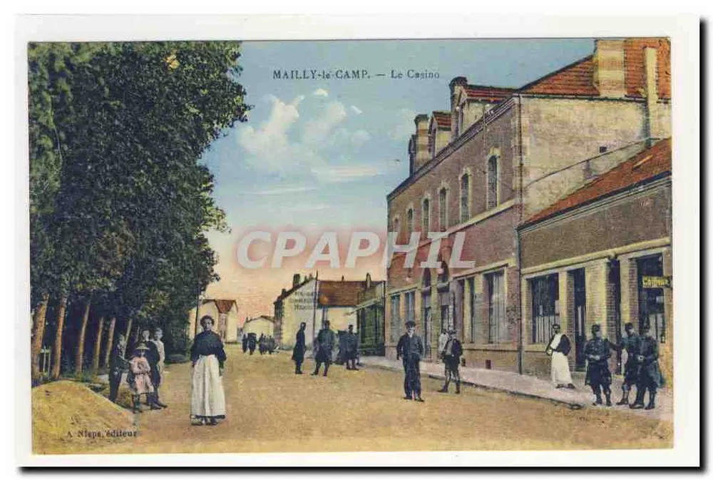 Mailly-le-Camp — O Casino — A. Niepa editor - Frente