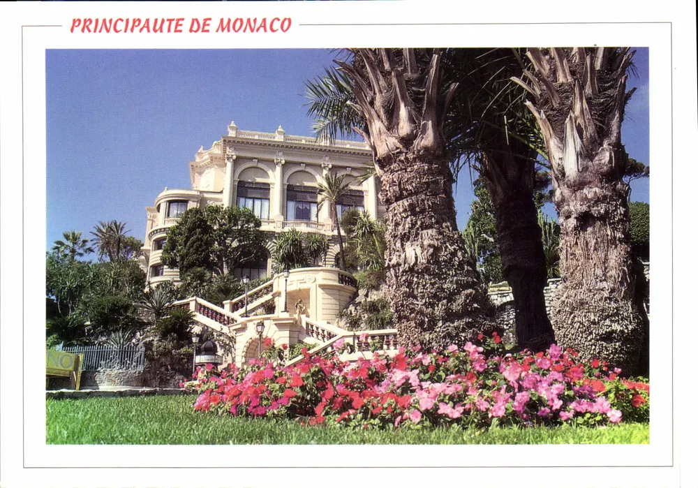 Principado de Mônaco — A Casa de Cassino de Monte-Carlo — editor MULTIPRINT, n° 98015 - Frente