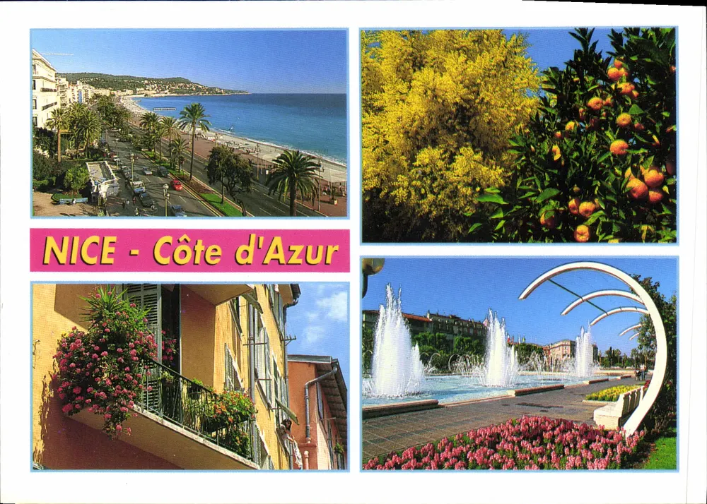 Nice - Côte d'Azur — 3 Fotos J-M. Emparties - Vorderseite