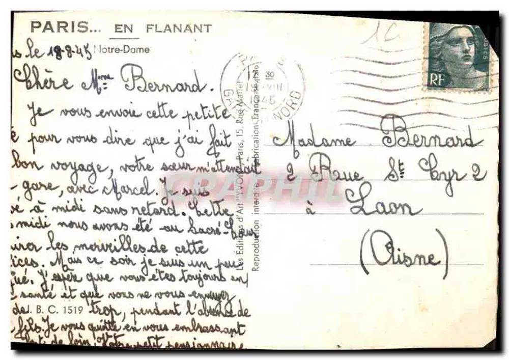 Notre-Dame de Paris — vista geral — J.O. (editor) - Verso