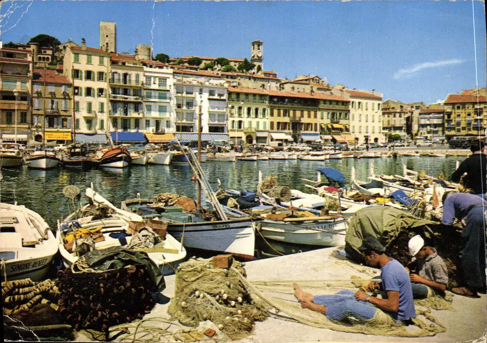 Cannes — Le Quai Saint-Pierre und der Suquet — Editions de la Résidence - Vorderseite