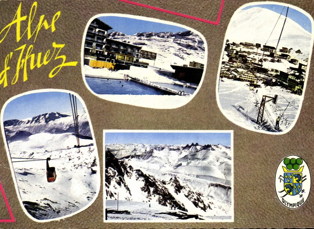 Alpe d'Huez — Estação de esqui olímpica — Edições H-Chette - Frente