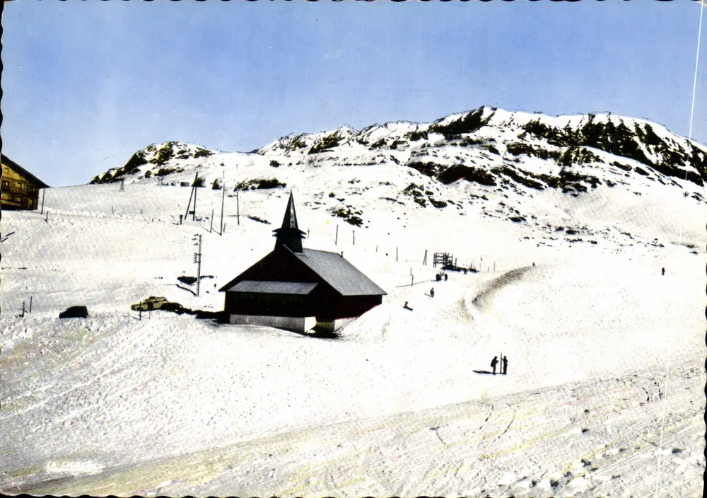 L'Alpe d'Huez — Notre-Dame des Neiges - Les Grandes Rousses — Éditions 'La Cigogne' - Vorderseite