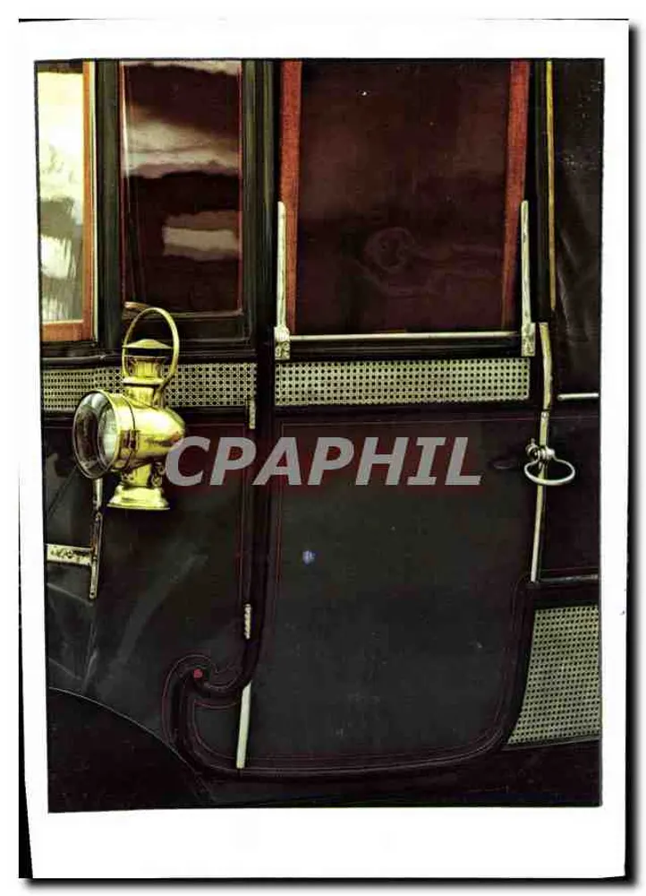 Detail van een auto Piccolo type 7 HP — Éditions de l'Anqueuil, 1907 — Nationaal Museum van de Automobiel van Mulhouse - Voorkant
