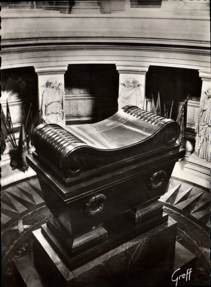 Grab von Napoleon I — Kirche Saint-Louis der Invaliden — Edition GREFF - Vorderseite