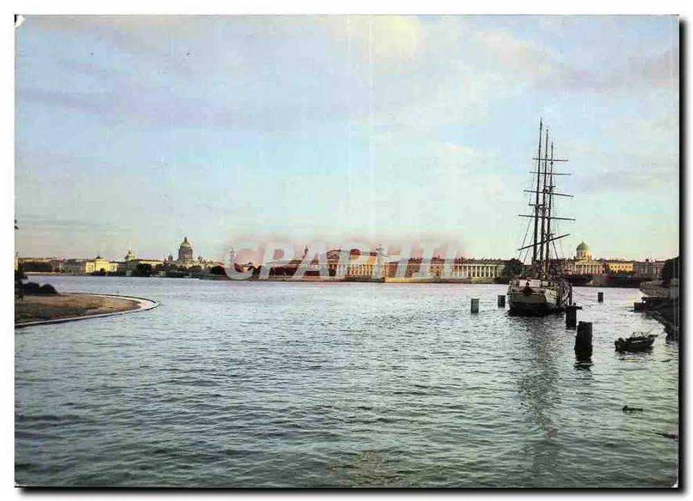 Leningrad — Spitze der Insel Vasilievsky — Verlag Planeta, Moskau, 1981 - Vorderseite