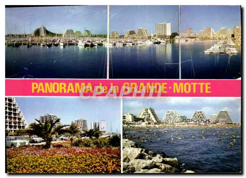 Panorama von La Grande Motte — Verlag Frankreich, Nr. 23.550 - Vorderseite