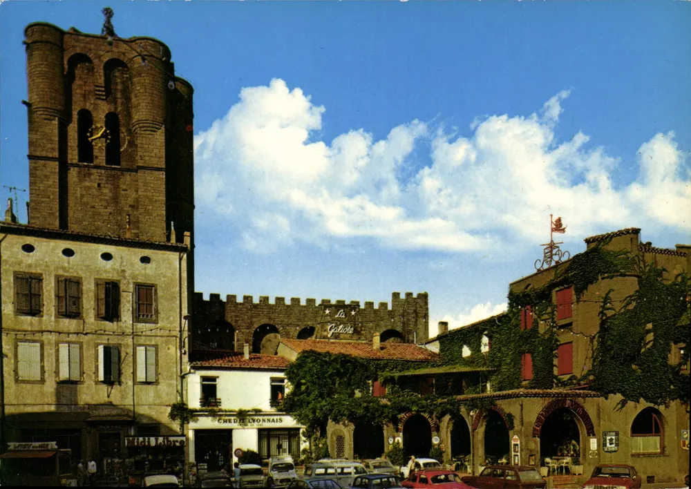 Die Kathedrale und das Restaurant « La Galiote » — Agde — Éditions de France - Vorderseite