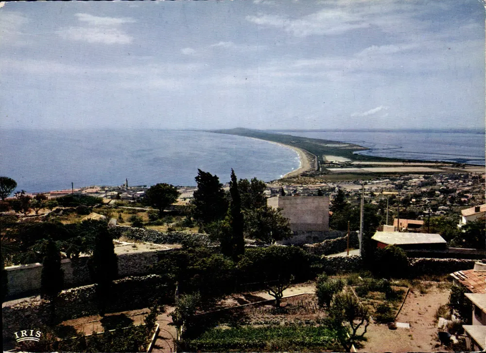 Vista panorâmica da Corniche — Sète (Hérault) — Edições Modernas & Théâtroglyphes - Frente
