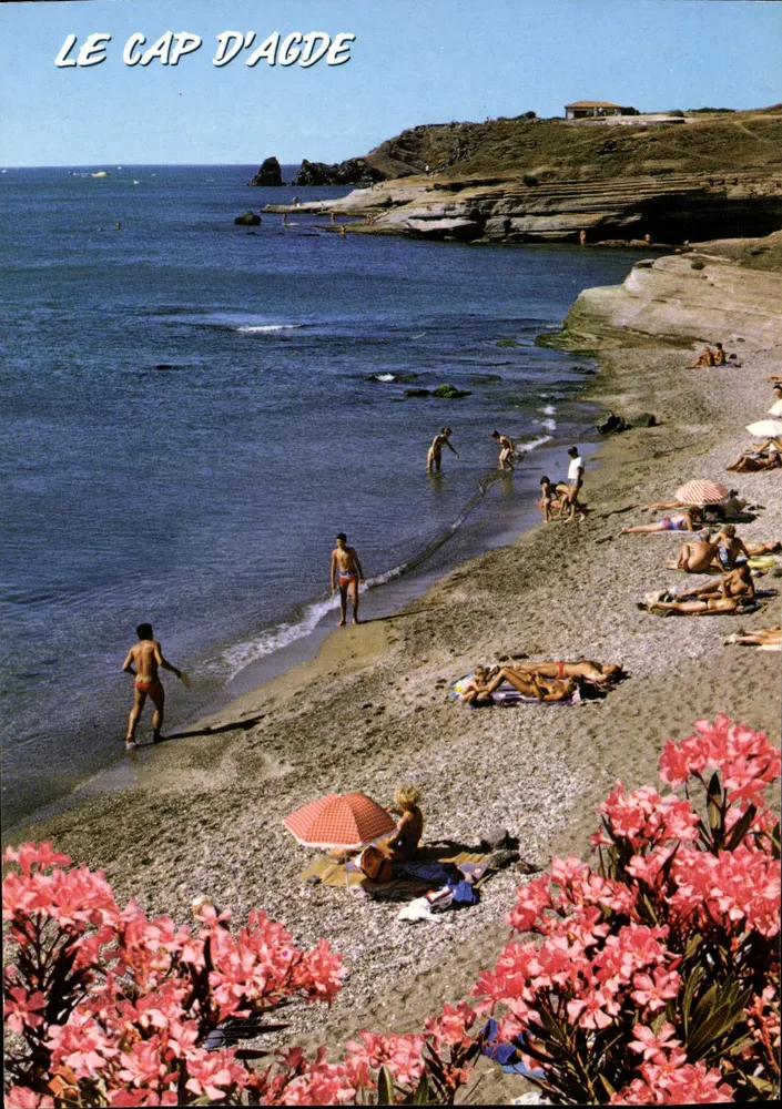 Le Cap d'Agde — Strand und Felsen — Éditions d'Art Larrey - Vorderseite