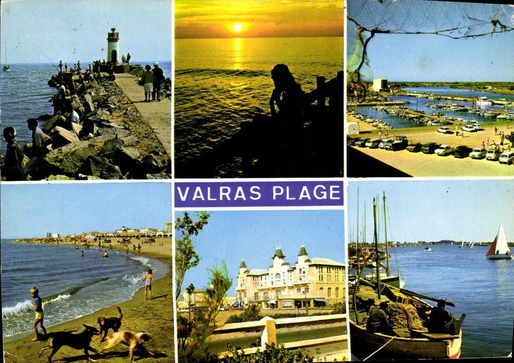 Valras Plage — Panoramablick — Éditions Saint-Simon - Vorderseite