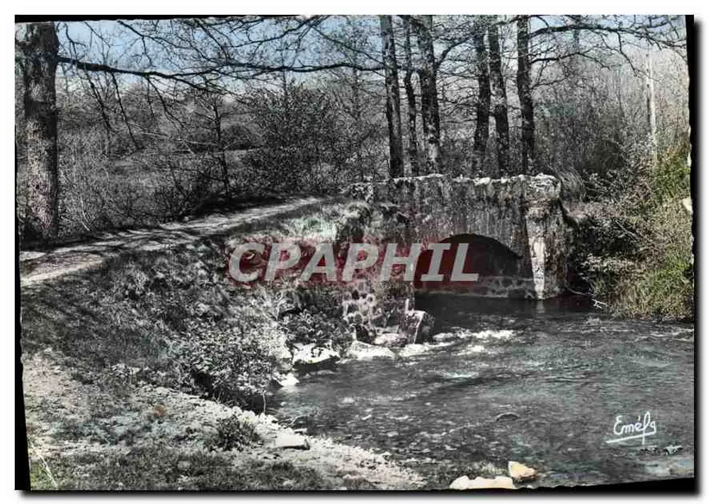Alter Brücke über die Leyrenne — Auzay, Charente — Verlag Ernèlès, Nr. 024.23 - Vorderseite