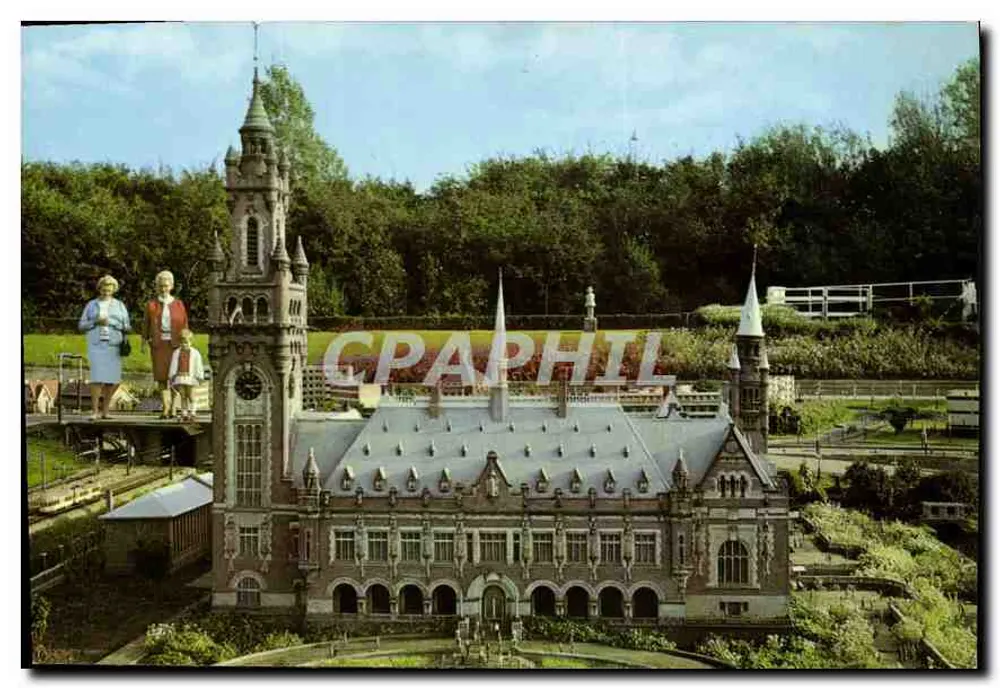 Palast des Friedens — Miniaturstadt Madurodam — Verlag: Becht NW, Passage Den Haag - Vorderseite