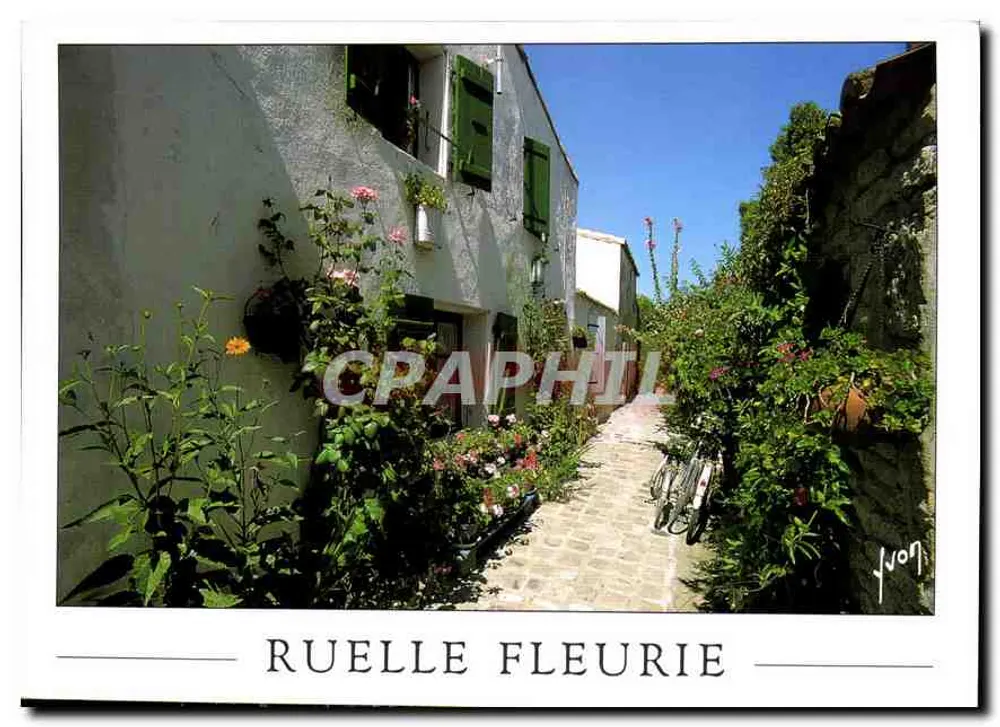 Blütenreiche Gasse — Arcueil — Kunstausgabe Jean-Jaurès - Vorderseite