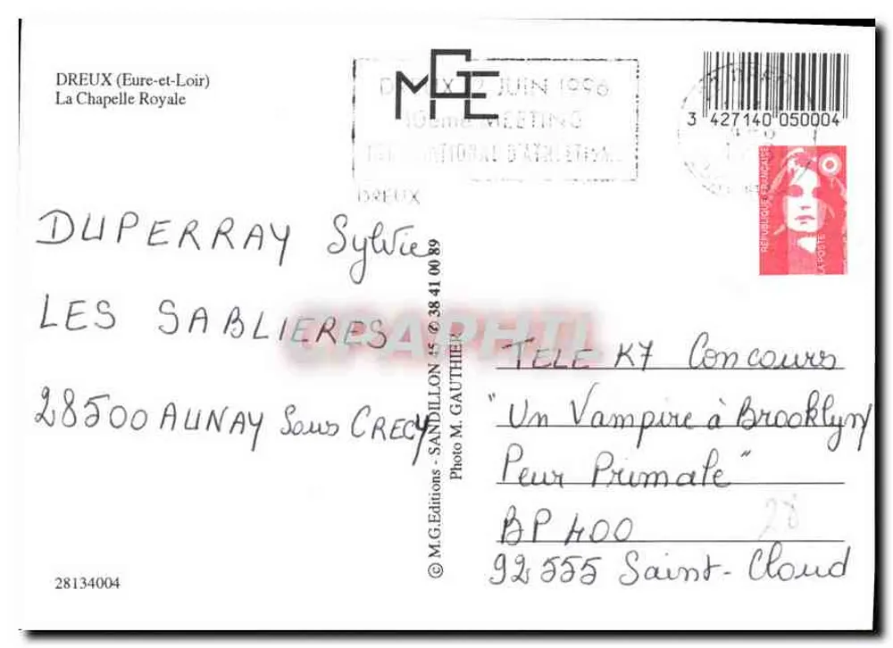 A Capela Real — Dreux — editor M.G. Éditions - Verso