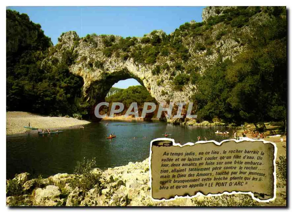 Le Pont d'Arc — Gorges de l'Ardeche — Verlag A.70943 - Vorderseite