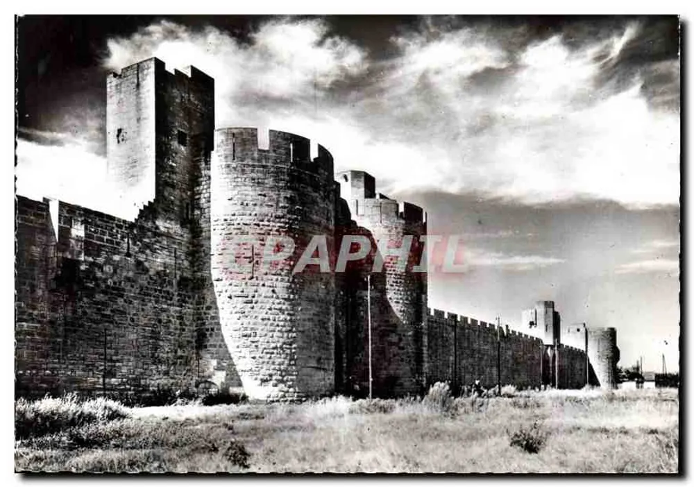 Aigues-Mortes (Gard) — Die östliche Seite der Mauern der Cité — Éditions Magerlia, Lyon - Vorderseite