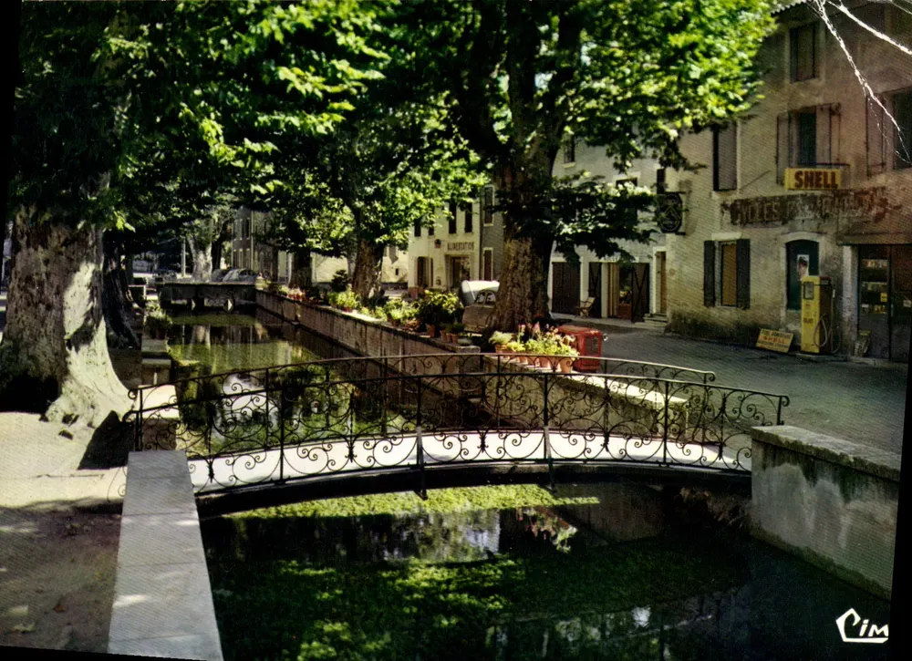 Goudargues (Gard) — Kanaal en entremont — Uitgever Combier - Voorkant