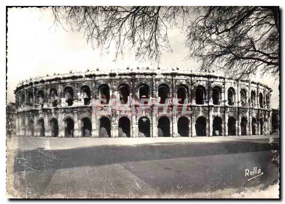 As arenas romanas — Nîmes (Gard) — Edições Rella - Frente