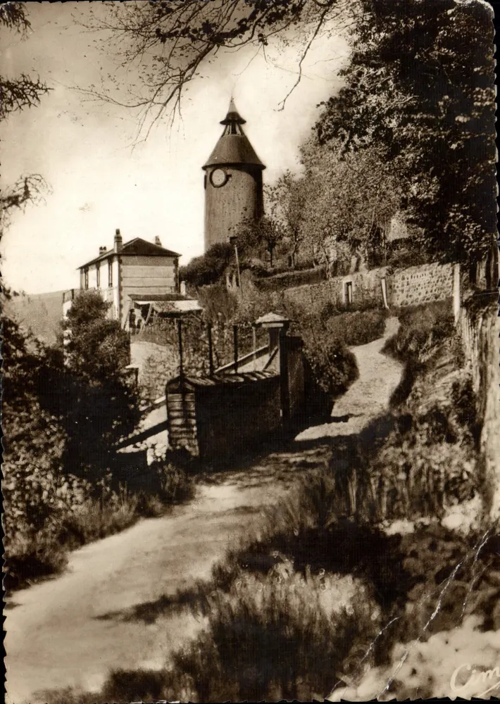 Aubusson (Creuse) — Die Alte Uhr (15. Jahrhundert) — Sammlung Redonat & Camblier - Vorderseite