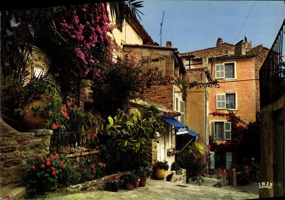 Bormes-les-Mimosas — pittorescher Winkel — Iris - Vorderseite