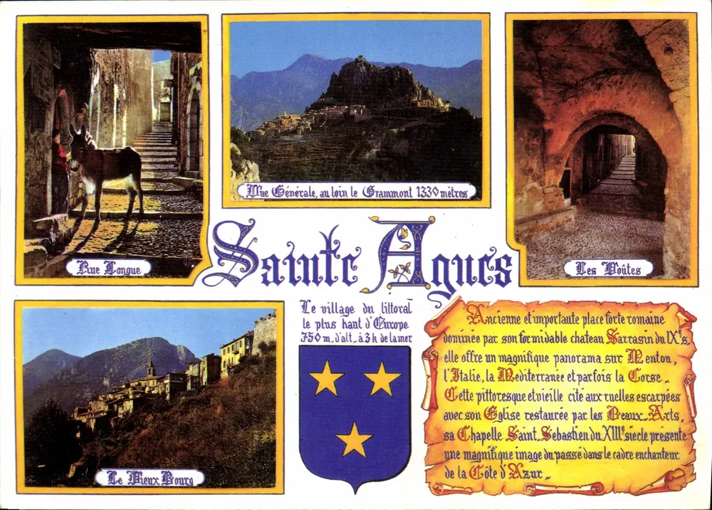 Sainte-Agnes — Alte römische Festung — Éditions Céramant - Vorderseite