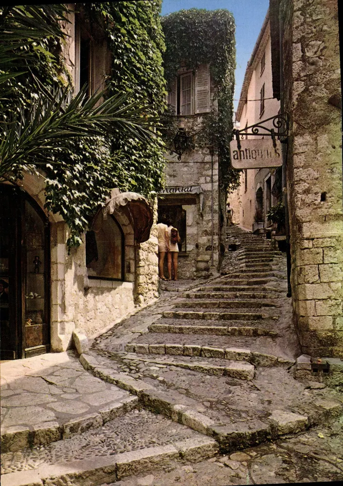 Saint-Paul-de-Vence — rua central — Edições Isnard - Frente