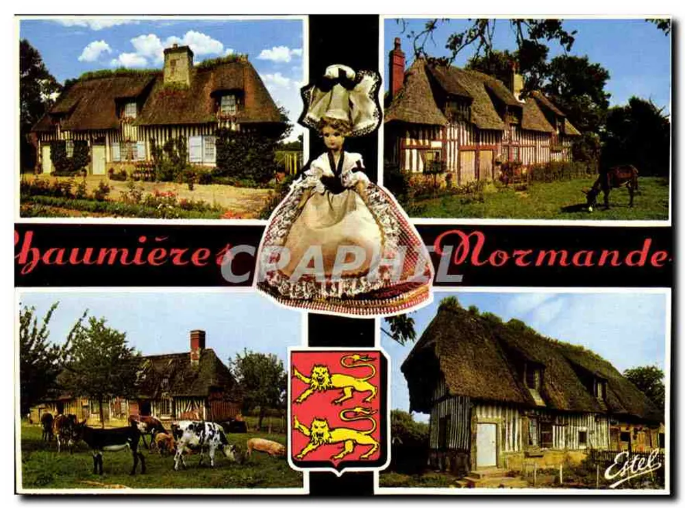 Chalés Normandos — Editor Estel, n° H.10 534-R - Frente