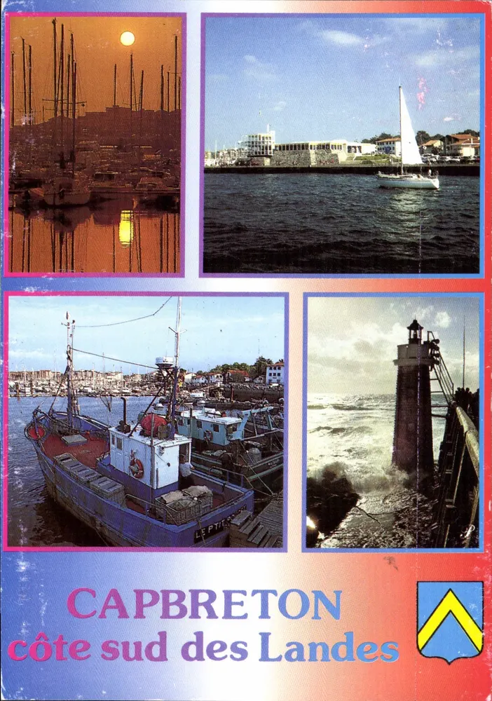 Capbreton — südliche Küste der Landes — Images de France - Vorderseite