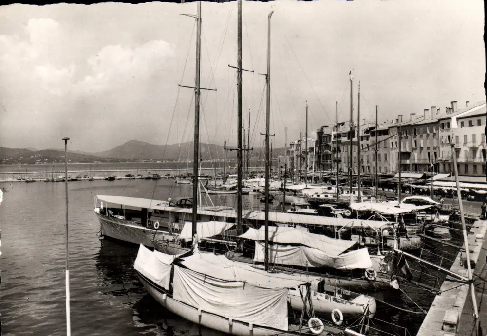 Saint-Tropez — Der Hafen — Éditions de France, Collection Rôle - Vorderseite