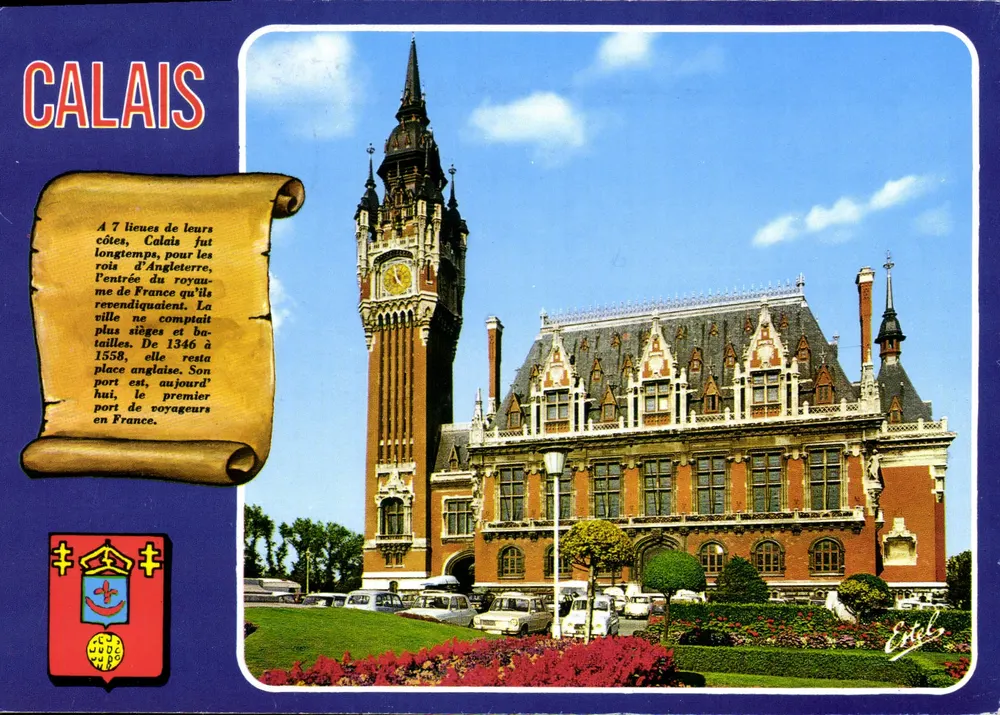 Calais — Rathaus — Éditions Estel-Bloc - Vorderseite