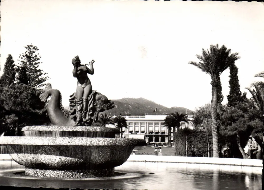 Nice - Die Gärten und das Municipale Casino — Verlag: Ed. des Artistes MFR-O.12 - Vorderseite