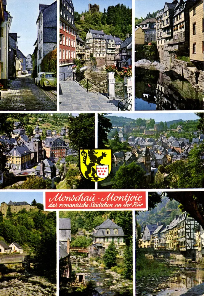 Monschau - Montjoie, das romantische Städtchen an der Ruhr — Verlag Cornely, Nr. 11944 - Vorderseite