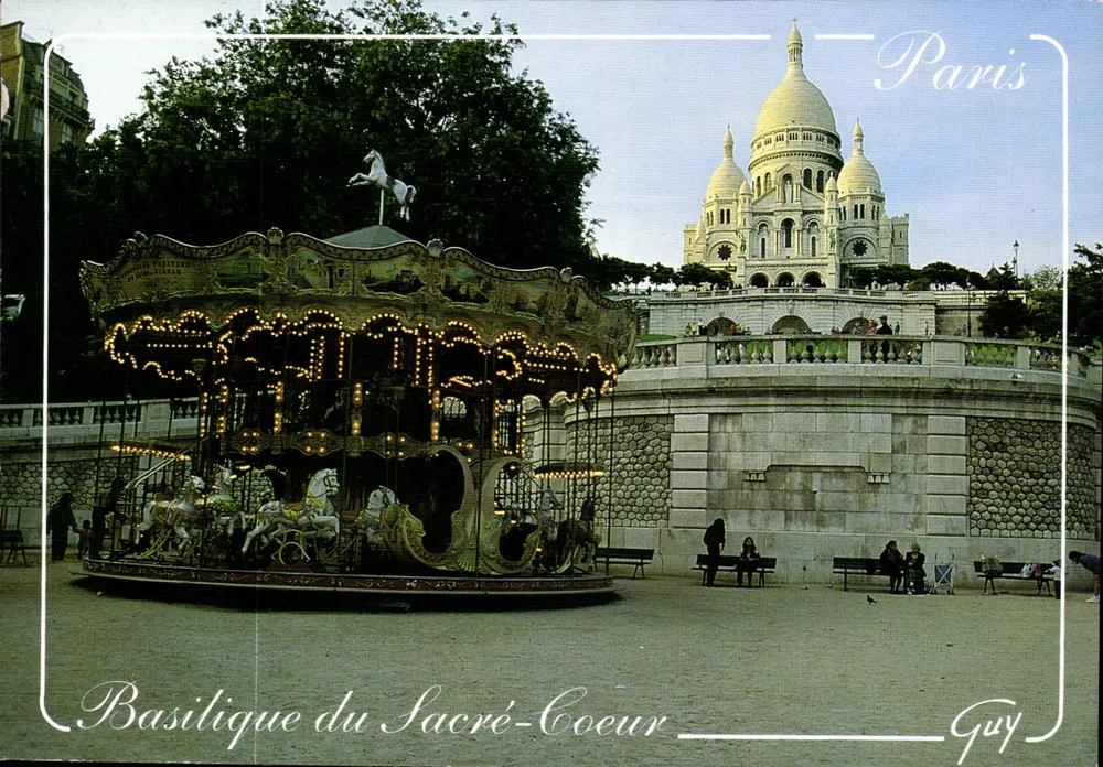 Basilique du Sacré-Cœur — Square Willette — Édition Guy - Vorderseite