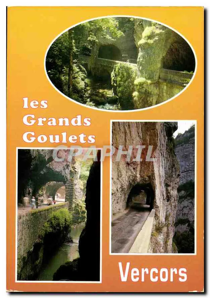les Grands Goulets — Vercors — Edições CELLAT - Frente