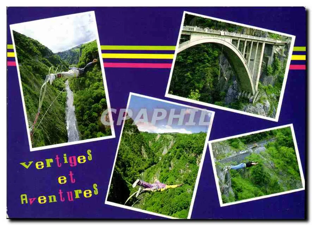 Vertiges e Aventuras — Ponte de Ponsonnas (Isère) — Edições S.M.D. - Frente