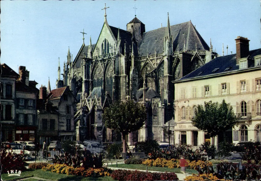 Troyes (Aube) — Kirche Urbain IV und Gartens des Präfekten — Mexichrome-Ausgabe - Vorderseite