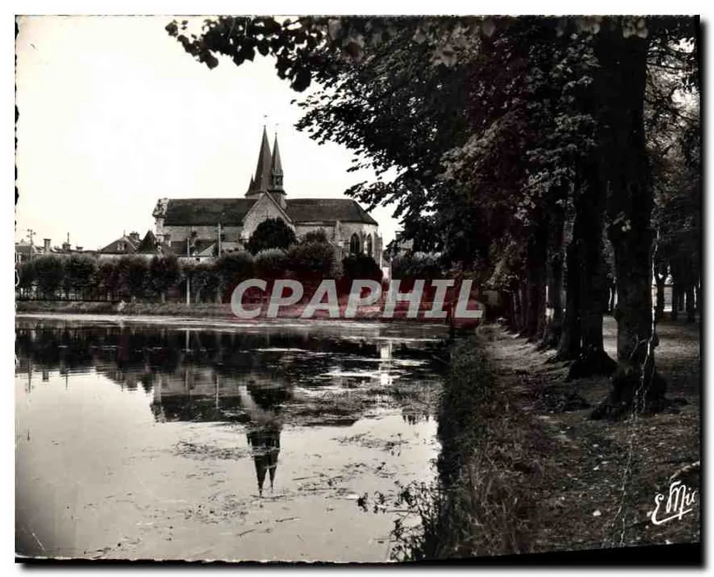 Bar-sur-Aube — Promenade de Mathaux et l'Église Saint-Maclou — Éditions de Luxe E. MIGNON - Vorderseite