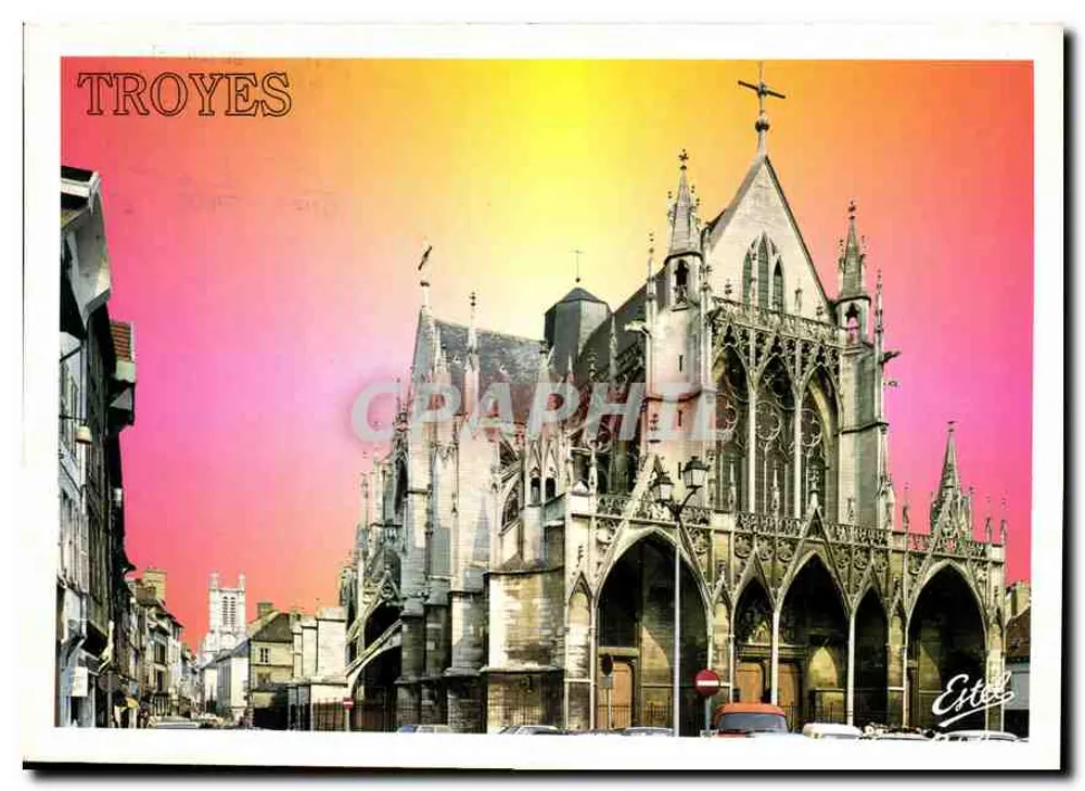 Troyes — Kirche Saint-Urbain — Edition Estel - Vorderseite
