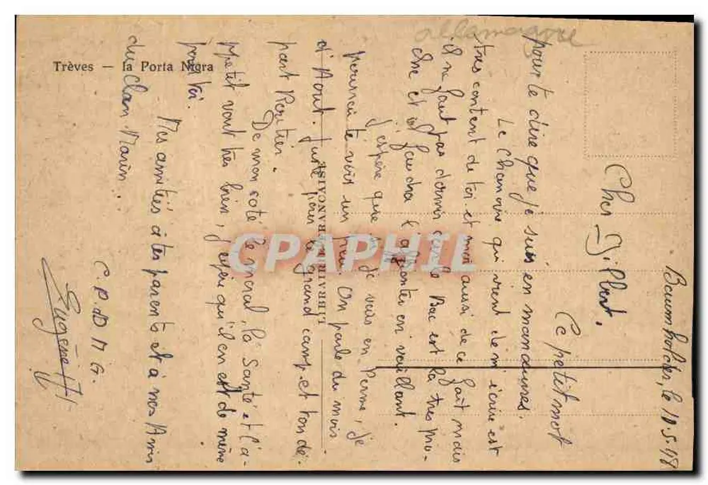पोर्टा निग्रा — ट्रेव्स — लिब्रेरी ब्रांकलिनी - पीछे