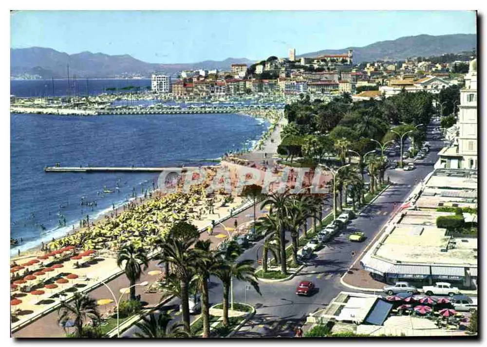Cannes — Die Croisette und der Suquet — Graphil Editions - Vorderseite
