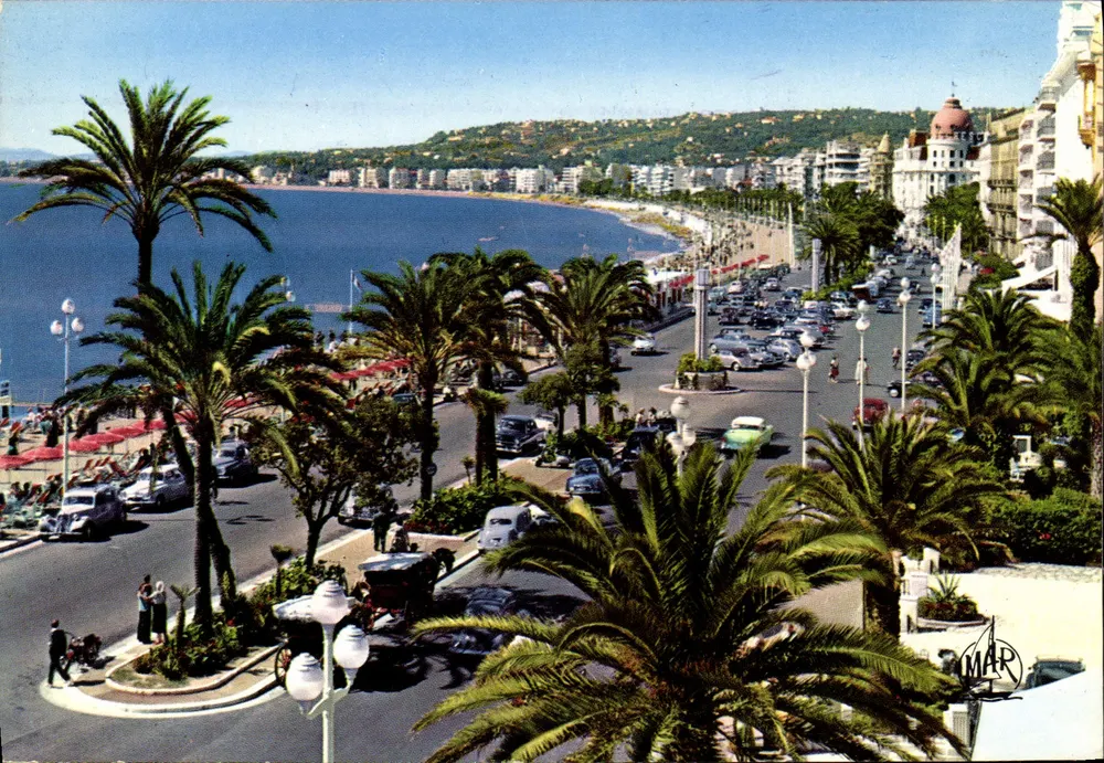 Die Côte d'Azur - Nice - Die Promenade des Anglais — Editionen « MAR » - Vorderseite