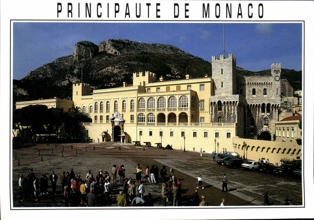 Palácio Principe — Mônaco — Edições Molipor - Frente