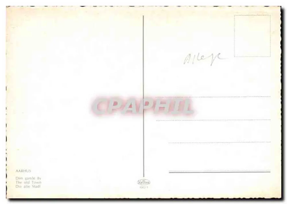 अरहस — पुराना शहर — 1961/1 - पीछे