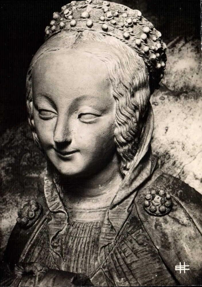Kathedrale von Chartres — Jungfrau der Anbetung der Weisen (16. Jahrhundert) — Ét. Houvet - Vorderseite