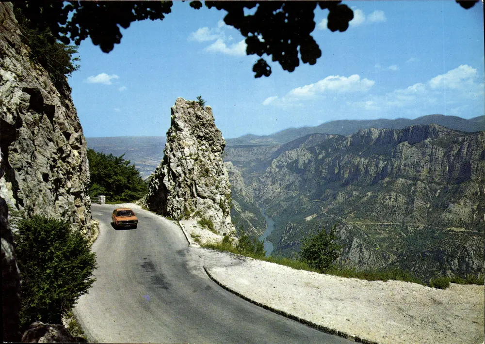 Die malerischen Schluchten des Verdon — Der Cirque de Vaumale — Arylicolor - Vorderseite