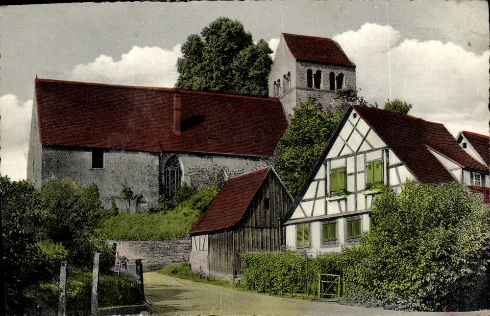 Lahr no Schwarzwald — Igreja de Burghelmer - Frente
