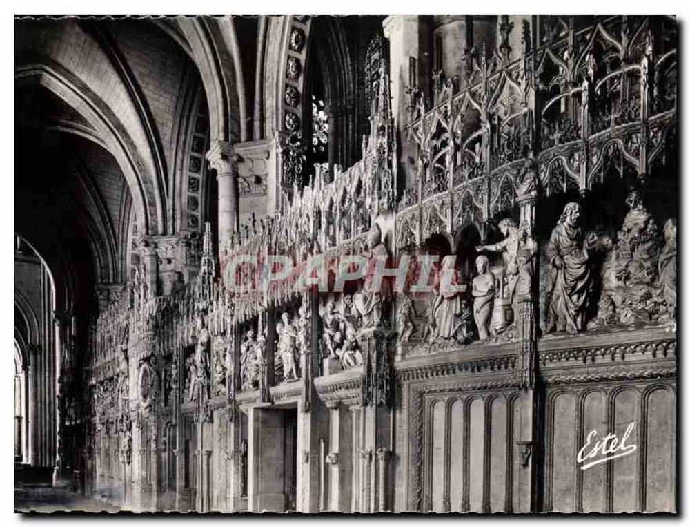 Catedral de Chartres — Torre do Coro (século XVI) — Editor Estel, n° 28 - Frente